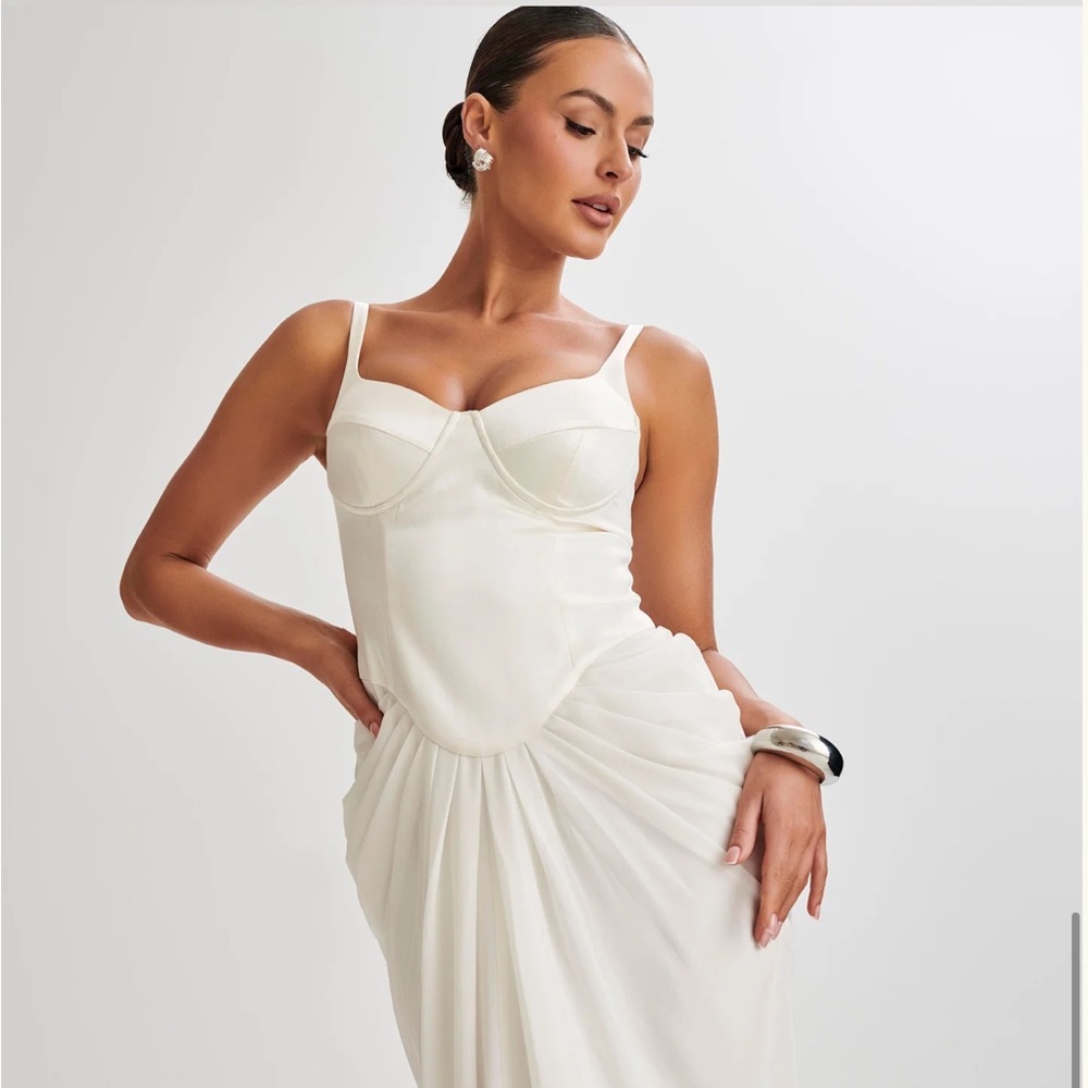 Meshki Leila Corset Maxi Dress